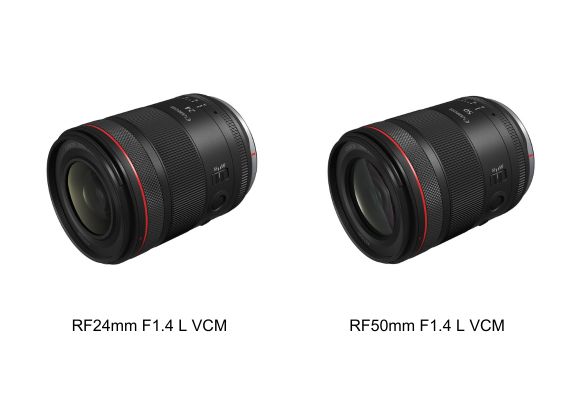 Canon officially launches RF24mm F1.4 L VCM and RF50mm F1.4 L VCM